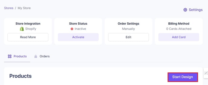 Shopify New Product